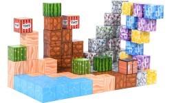 Set of Magnetic Cubes, Blocks, 88 pcs.