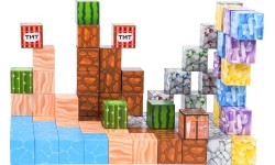 Set of Magnetic Cubes, Blocks, 88 pcs.