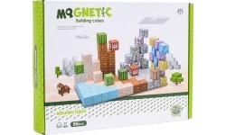 Set of Magnetic Cubes, Blocks, 88 pcs.