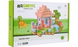Set of Magnetic Cubes, Blocks, 312 pcs.
