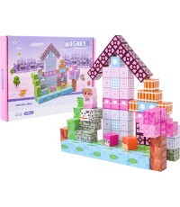 Set of Magnetic Cubes, Blocks, 110 pcs.