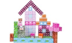 Set of Magnetic Cubes, Blocks, 110 pcs.