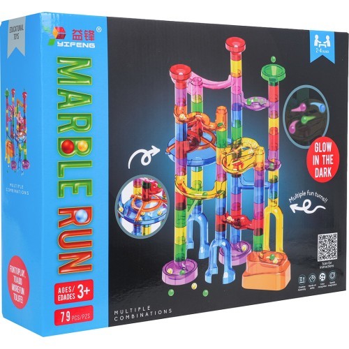 Glow in the Dark Ball Track 72pcs.