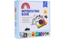 Сенсорная книга MEGA для самых маленьких