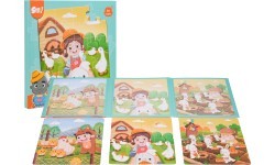 Magnetic Puzzle Farm + Book