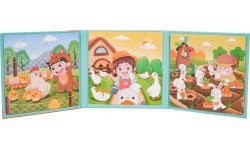Magnetic Puzzle Farm + Book
