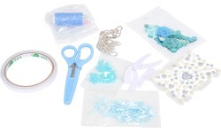 Little Designer Kit, Blue Materials + Accessories