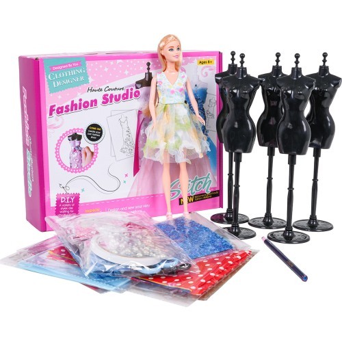 Little Designer Kit, Colorful Materials + Accessories