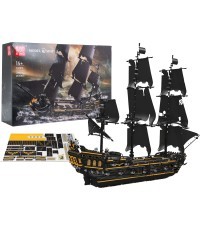 Pirate Ship Black Building Set 3180pcs.