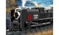 Retro Locomotive Building Blocks Set 1546pcs.
