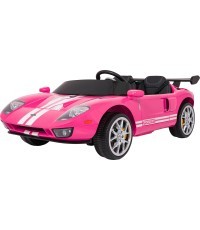 Ford GT elektromobilis bērniem, rozā