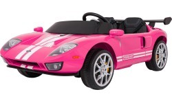 Ford GT elektromobilis bērniem, rozā