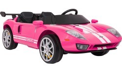 Ford GT elektromobilis bērniem, rozā