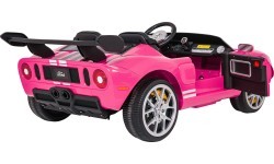 Ford GT elektromobilis bērniem, rozā
