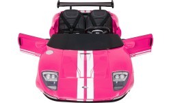 Ford GT elektromobilis bērniem, rozā