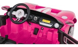 Ford GT elektromobilis bērniem, rozā