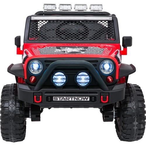 Электромобиль Jeep BEAST 4x4, красный