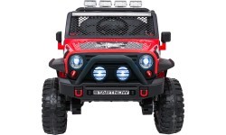 Электромобиль Jeep BEAST 4x4, красный
