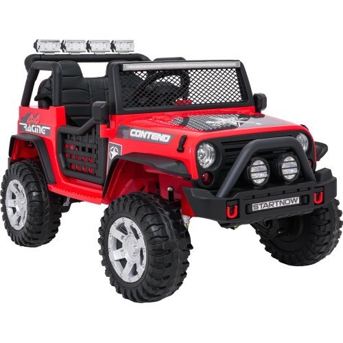 Электромобиль Jeep BEAST 4x4, красный