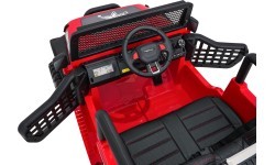 Elektromobilis Jeep BEAST 4x4, sarkans