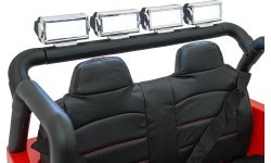 Электромобиль Jeep BEAST 4x4, красный