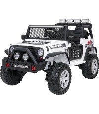 Детский электромобиль Jeep BEAST 4x4, белый