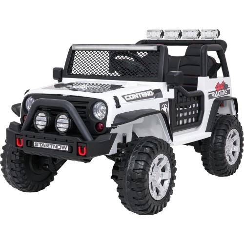 Детский электромобиль Jeep BEAST 4x4, белый