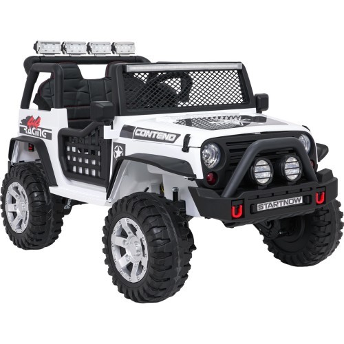 Jeep BEAST 4x4 White Vehicle