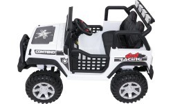 Elektromobilis bērniem Jeep BEAST 4x4, balts