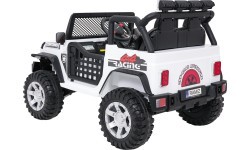 Elektromobilis bērniem Jeep BEAST 4x4, balts