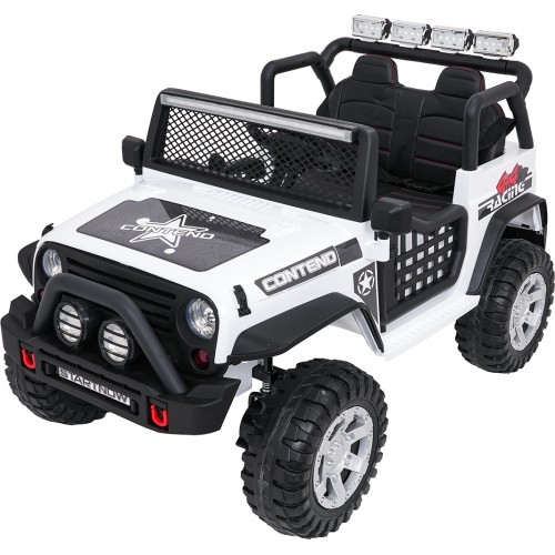 Детский электромобиль Jeep BEAST 4x4, белый