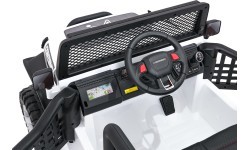 Детский электромобиль Jeep BEAST 4x4, белый