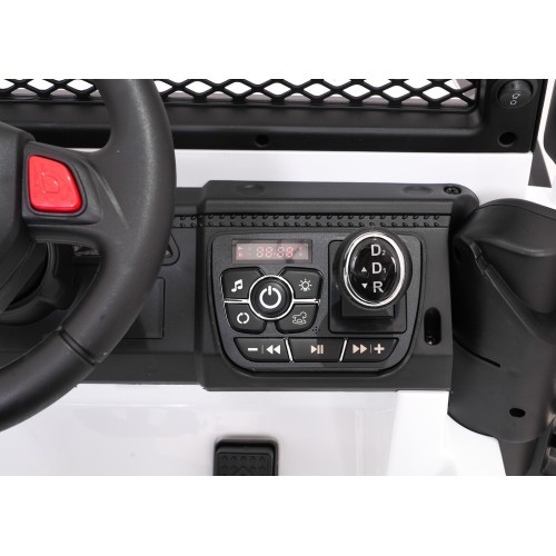 Детский электромобиль Jeep BEAST 4x4, белый