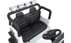 Elektromobilis bērniem Jeep BEAST 4x4, balts