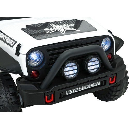 Детский электромобиль Jeep BEAST 4x4, белый