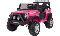 Elektromobilis bērniem Jeep Beast 4x4 rozā