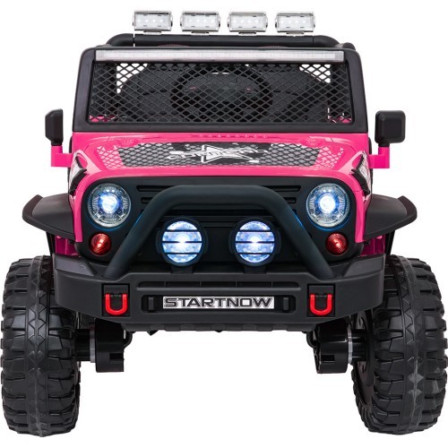 Детский электромобиль Jeep Beast 4x4 розовый