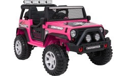 Детский электромобиль Jeep Beast 4x4 розовый