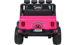 Elektromobilis bērniem Jeep Beast 4x4 rozā