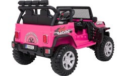 Elektromobilis bērniem Jeep Beast 4x4 rozā