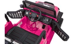 Детский электромобиль Jeep Beast 4x4 розовый