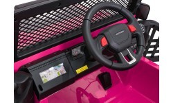 Детский электромобиль Jeep Beast 4x4 розовый