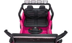 Elektromobilis bērniem Jeep Beast 4x4 rozā