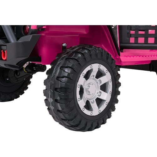 Детский электромобиль Jeep Beast 4x4 розовый
