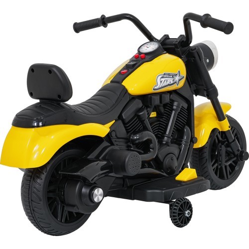 Детский электромобиль Motor STAR, жёлтый