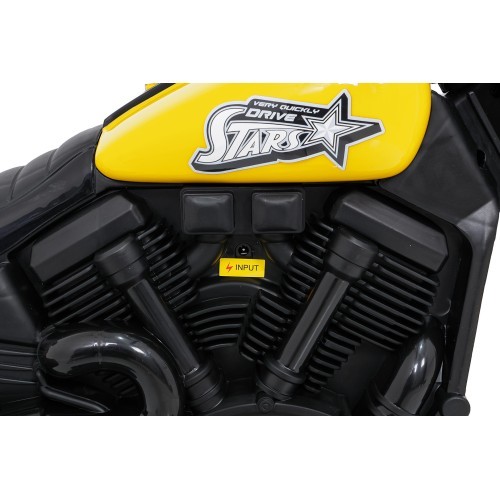 Детский электромобиль Motor STAR, жёлтый