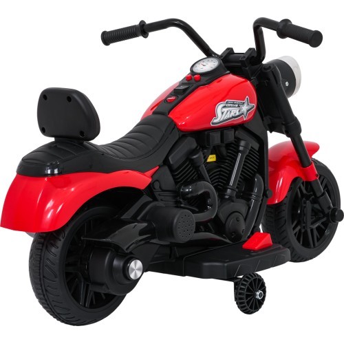 Vehicle Motor STAR Red