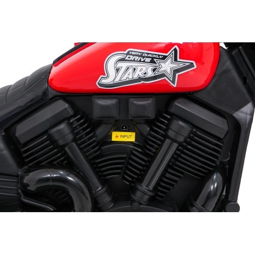 Vehicle Motor STAR Red