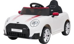 Электромобиль Mini Cooper, белый