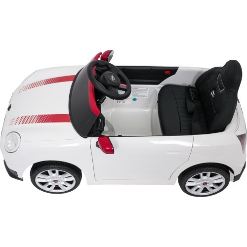 Электромобиль Mini Cooper, белый
